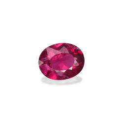 Ovale geslepen Rubelliet Roze 2.12 karaat