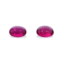 روبيليت الحجم بيضاوي Fuscia Pink 5.28 