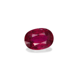 Ovale geslepen Rubelliet Roze 2.86 karaat