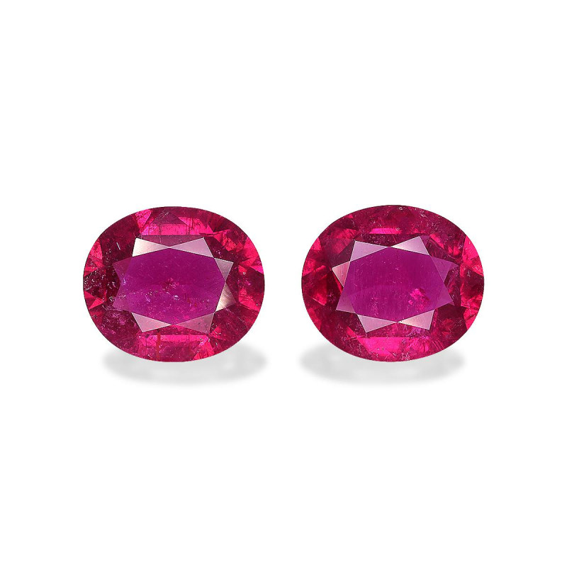 红碧榴石 taille 椭圆形 粉色 10.43 carats