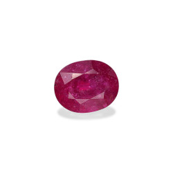 Ovale geslepen Rubelliet Fuscia Roze 3.00 karaat