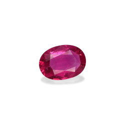 Ovale geslepen Rubelliet Fuscia Roze 3,15 karaat