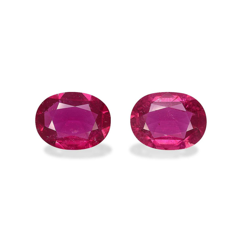 OVAL-cut Rubellite Tourmaline Fuscia Pink 6.82 carats