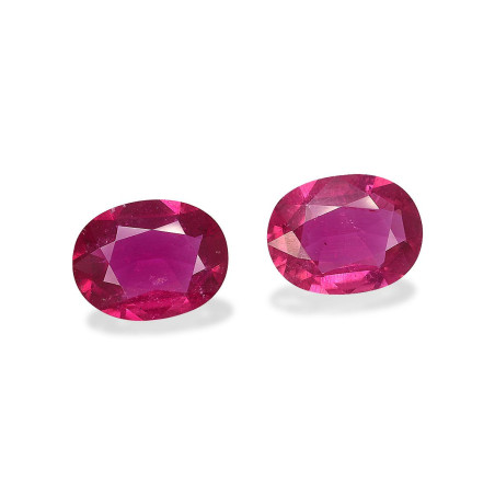 روبيليت الحجم بيضاوي Fuscia Pink 6.82 