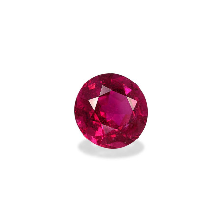 Rubellite taille ROND Pink 3.04 carats