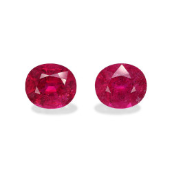 Rubellite taille OVALE 粉色...