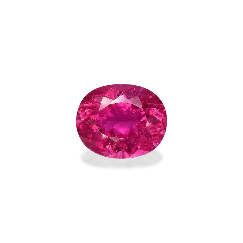 Rubellit lengte OVAL Fuscia Pink 9.02 karaten