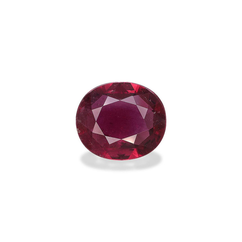 OVAL-cut Rubellite Tourmaline Rosewood Pink 7.95 carats