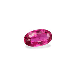 Ovale geslepen Rubelliet Fuscia Roze 2.07 karaat