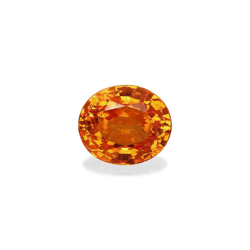OVAL-cut spessartite Fanta Orange 6.41 carats