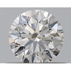 الماس بشكل دائري بوزن 0.5 قيراط