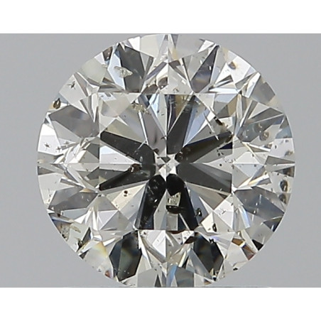 الماسة بشكل دائري بوزن 1.21 قيراط