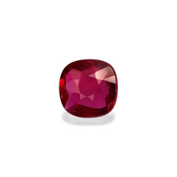 Rubis du Mozambique taille COUSSIN VERT 1.01 carats