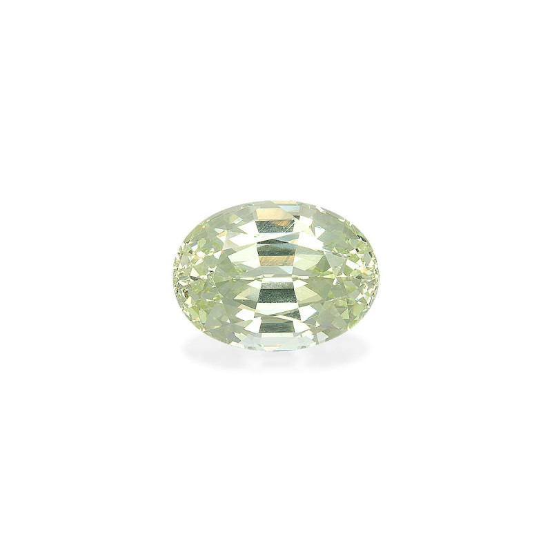 Grenat Grossulaire taille OVALE Vert Pâle 11.18 carats