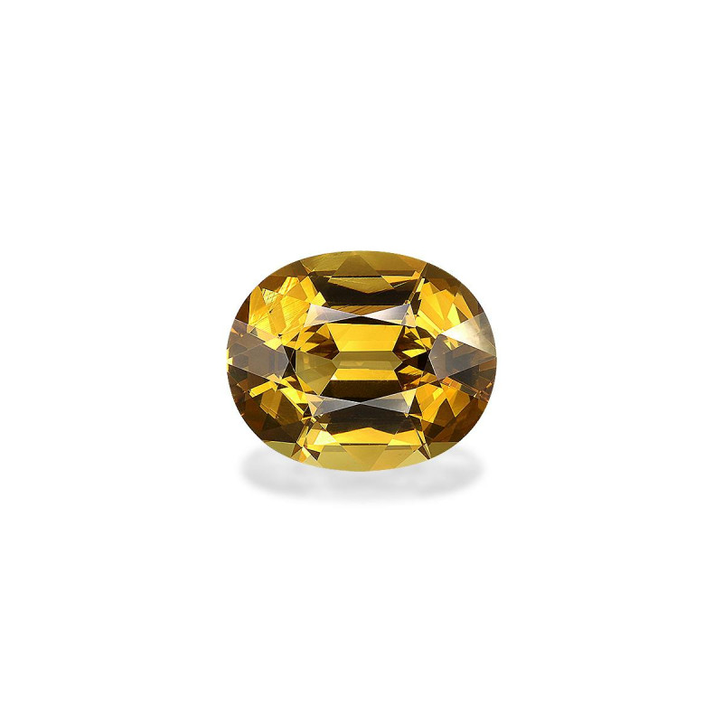 OVAL-cut Grossular Garnet Honey Yellow 9.97 carats