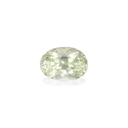 石榴石 taille 椭圆形 淡绿色 3.65 carats