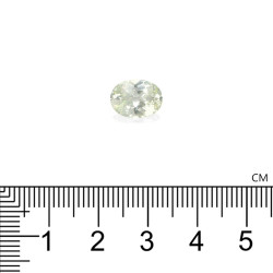 Granaat Grossular OVALE lichtgroen 2,67 karaat