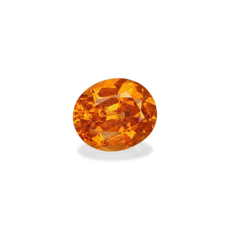spessartite taille 椭圆形 芬达橙味 2.42 carats