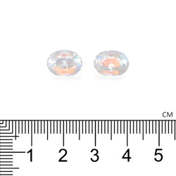 r.m.stone OVALE Wit 6.65 karaat