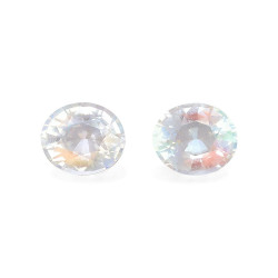 r.m.stone OVALE Wit 6.60 karaat