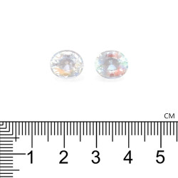 r.m.stone OVALE Wit 6.60 karaat