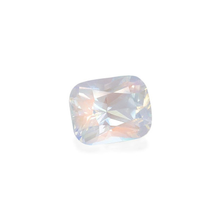 rainbow moonstone الحجم وسادة أبيض 2.77 