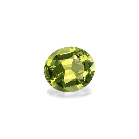 铜电气石 taille 椭圆形 青柠绿 5.42 carats