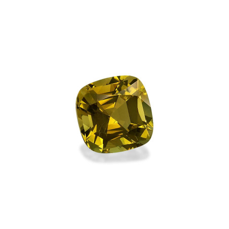 CUSHION-cut Cuprian Tourmaline Forest Green 3.88 carats