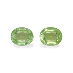 Ovale Limegroene Koper Toermalijn van 25,57 karaat