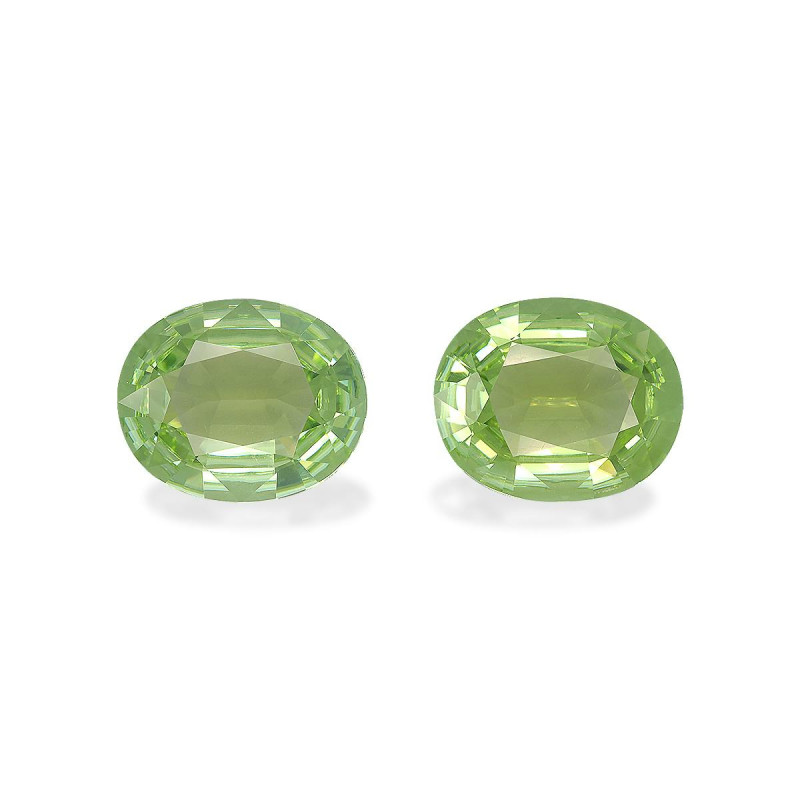 Ovale Limegroene Koper Toermalijn van 25,57 karaat