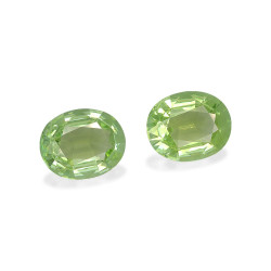 Ovale Limegroene Koper Toermalijn van 25,57 karaat