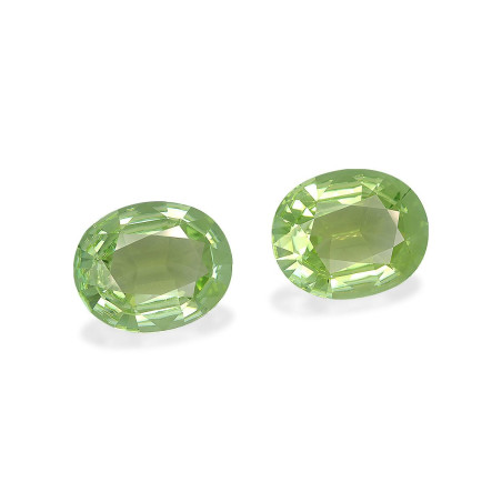 铜电气石 taille 椭圆形 青柠绿 25.57 carats