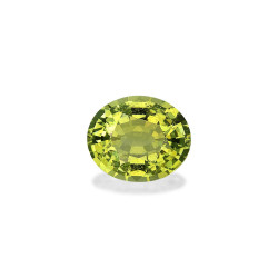 Kupfer-Turmalin lengte OVAL Limettengr&uuml;n 12.34 karaten