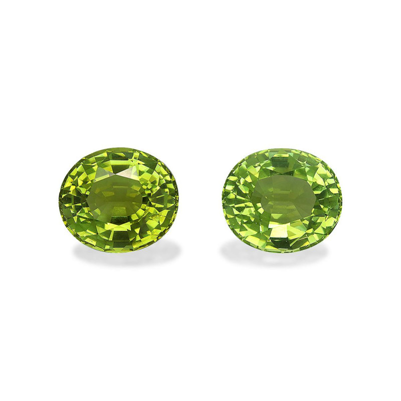 铜电气石 taille 椭圆形 青柠绿 24.09 carats