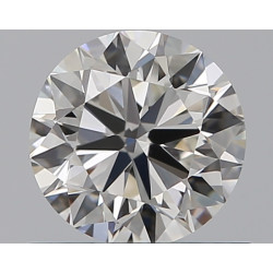 الماس بشكل دائري بوزن 0.7 قيراط