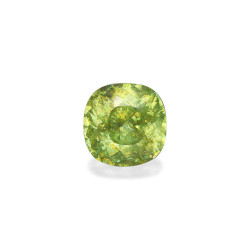 CUSHION-cut Sphene Lime...