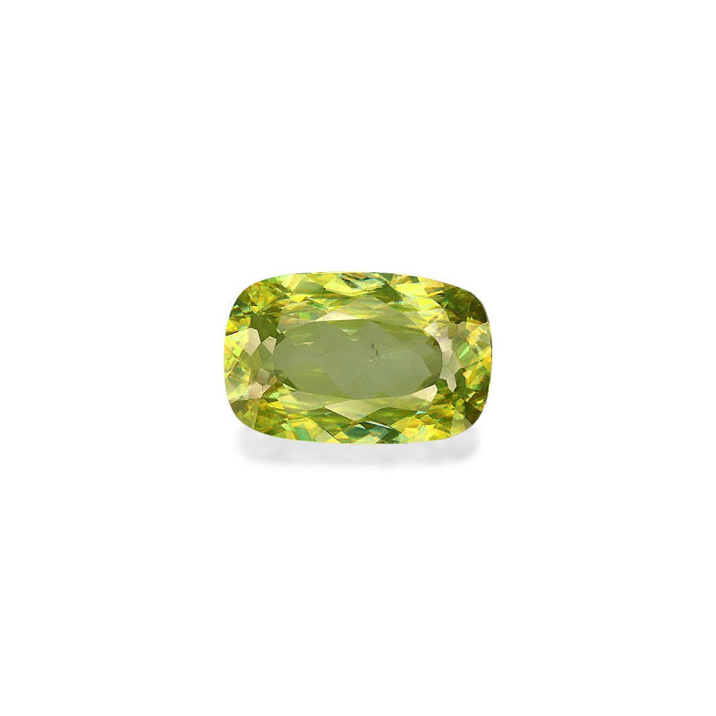 Esfena taille COUSSIN Lime Green 2.60 carats