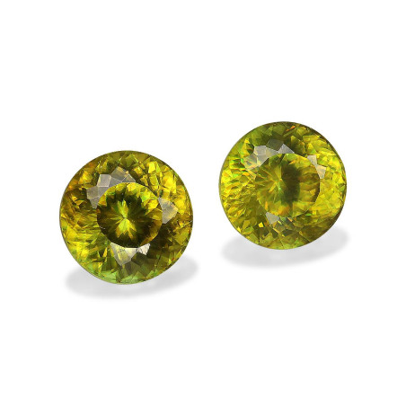 ROUND-cut Sphene  5.42 carats