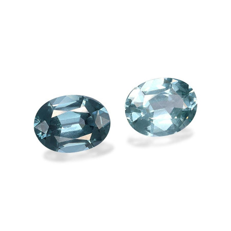 Blaue Spinell lengte OVAL Blaugrün 1.78 karaten