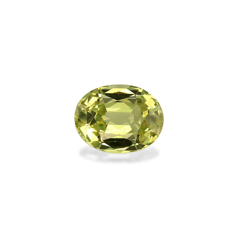 Chrysoberyl taille OVALE Lemon Yellow 2.51 carats