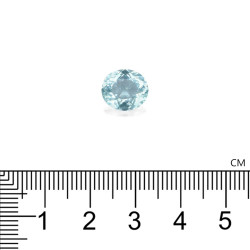 Ovale Baby Blue Paraiba Toermalijn van 3,53 karaat