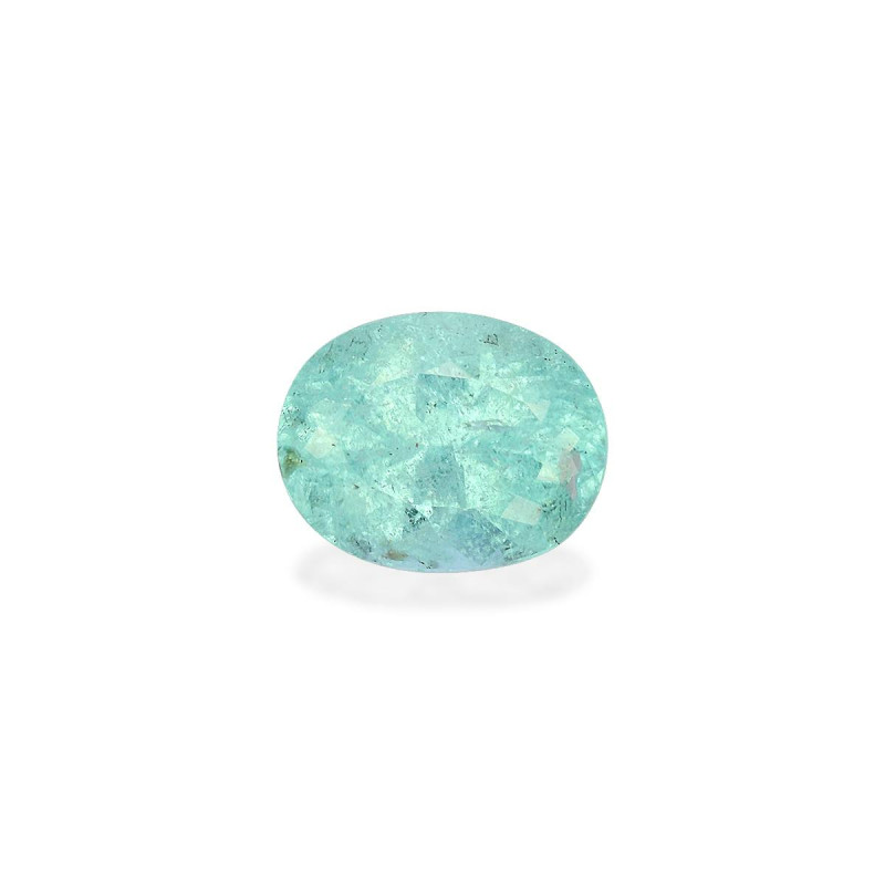 帕拉伊巴电气石 taille 椭圆形 北极蓝 1.52 carats