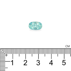Ovale Arctic Blue Paraiba Toermalijn van 1,96 karaat