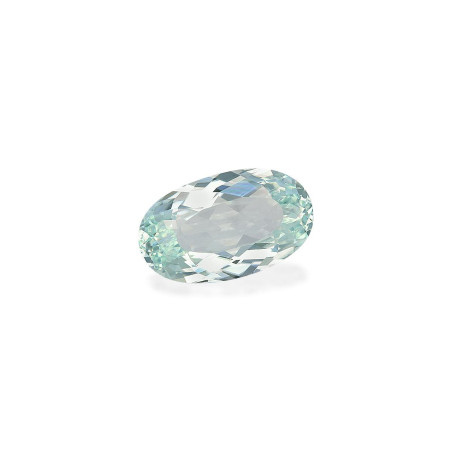 Tourmaline Paraiba lengte OVAL Baby blau 6.37 karaten