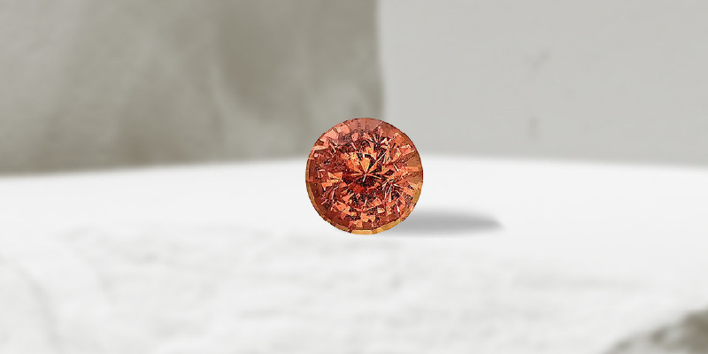 Padparadscha Saffier