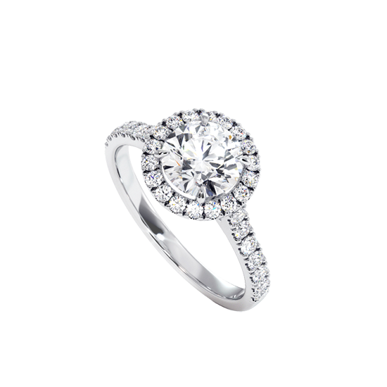 Side Stone Engagement Rings