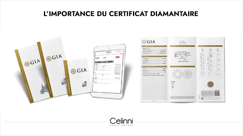certificat GIA du diamant