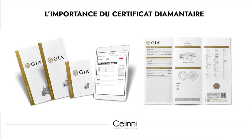 Pourquoi faire certifier un diamant ? certificat GIA du diamant