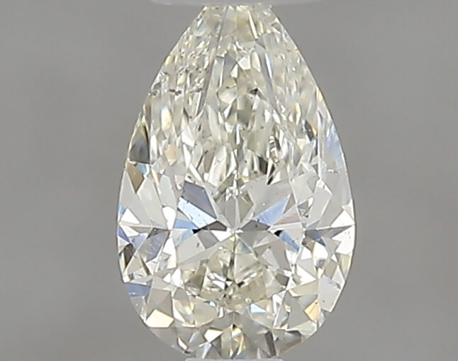 Diamant taille poire non monté pierre seule