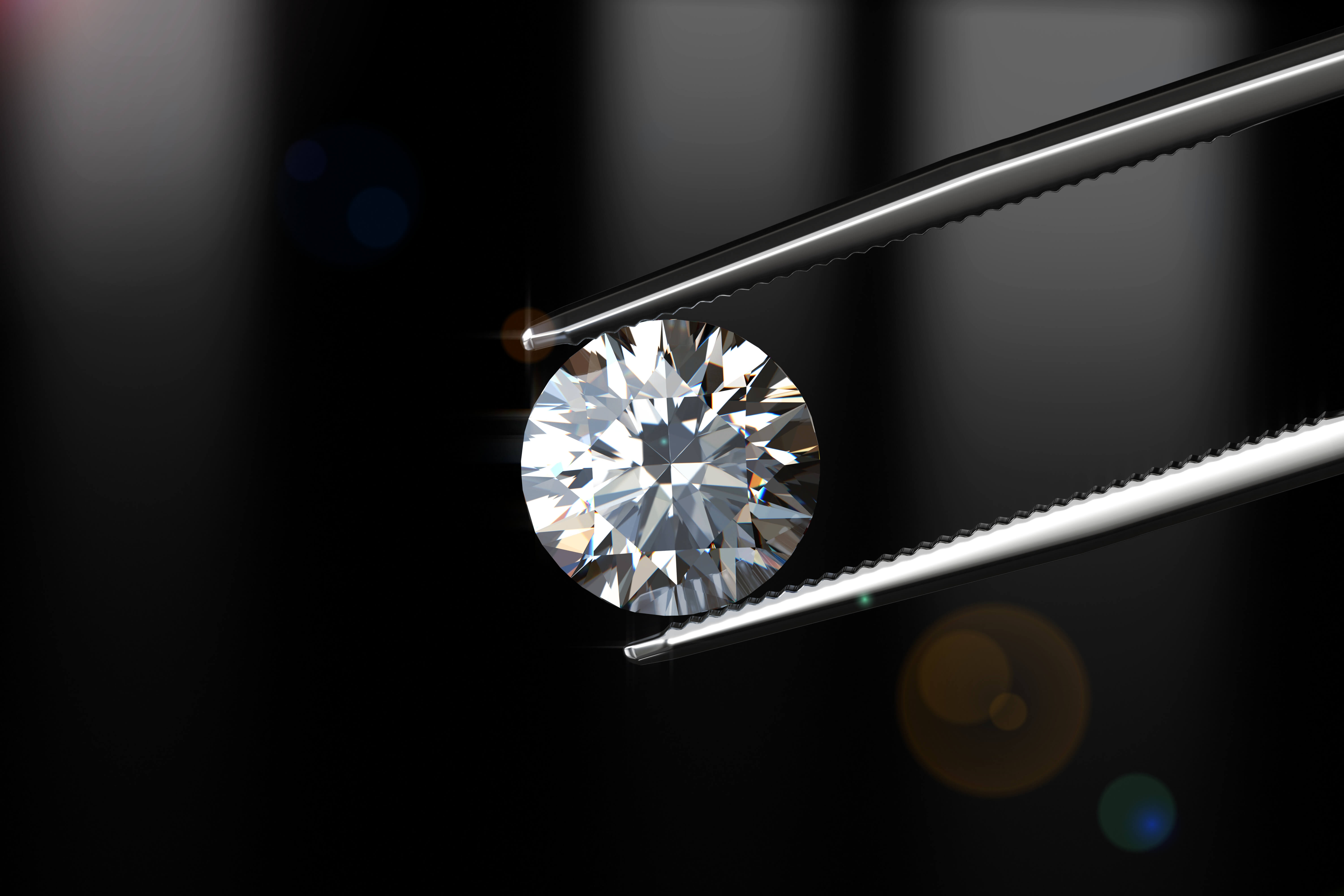 Diamant 1 carat et ses inclusions